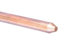 Unthreaded Copper Bonded Earth Rod