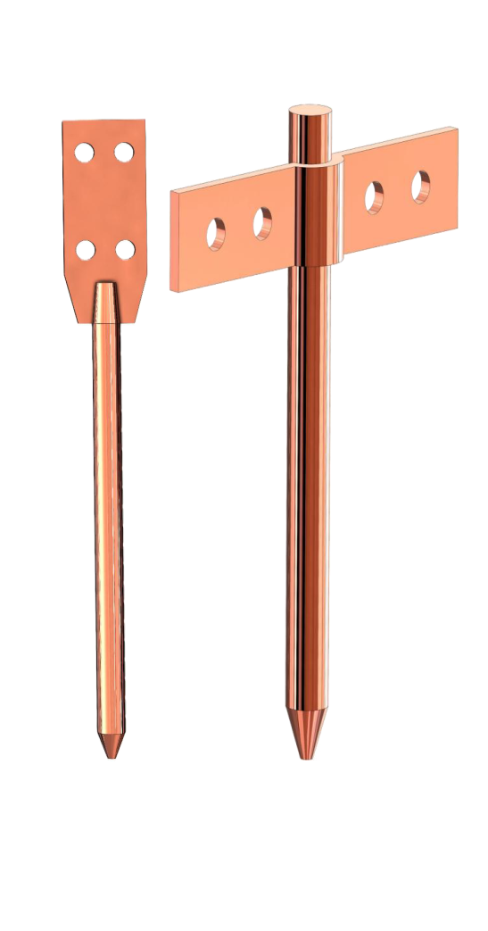 Copper bonded earth rod